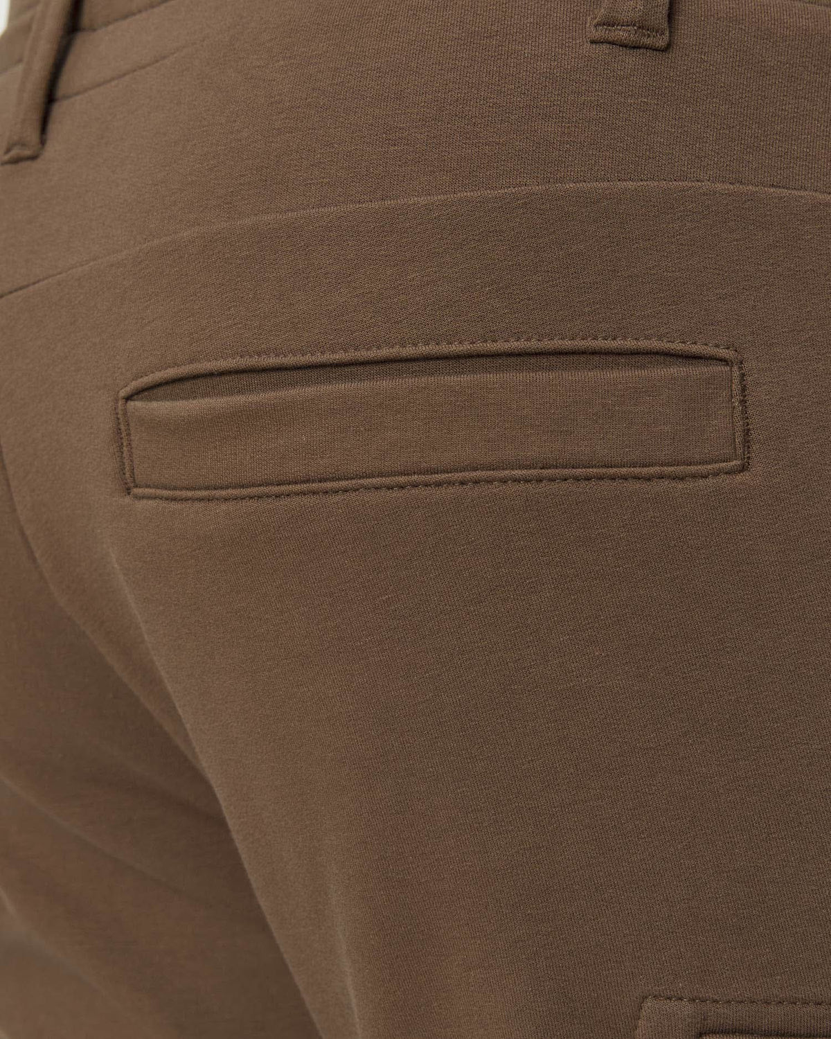 Aeronautica Militare Sweat Pant Cargo Uomo Caffelatte - Indossato Intero