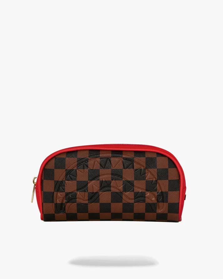SPRAYGROUND B8904 CLUTCH RED REDEMPTION POUCH