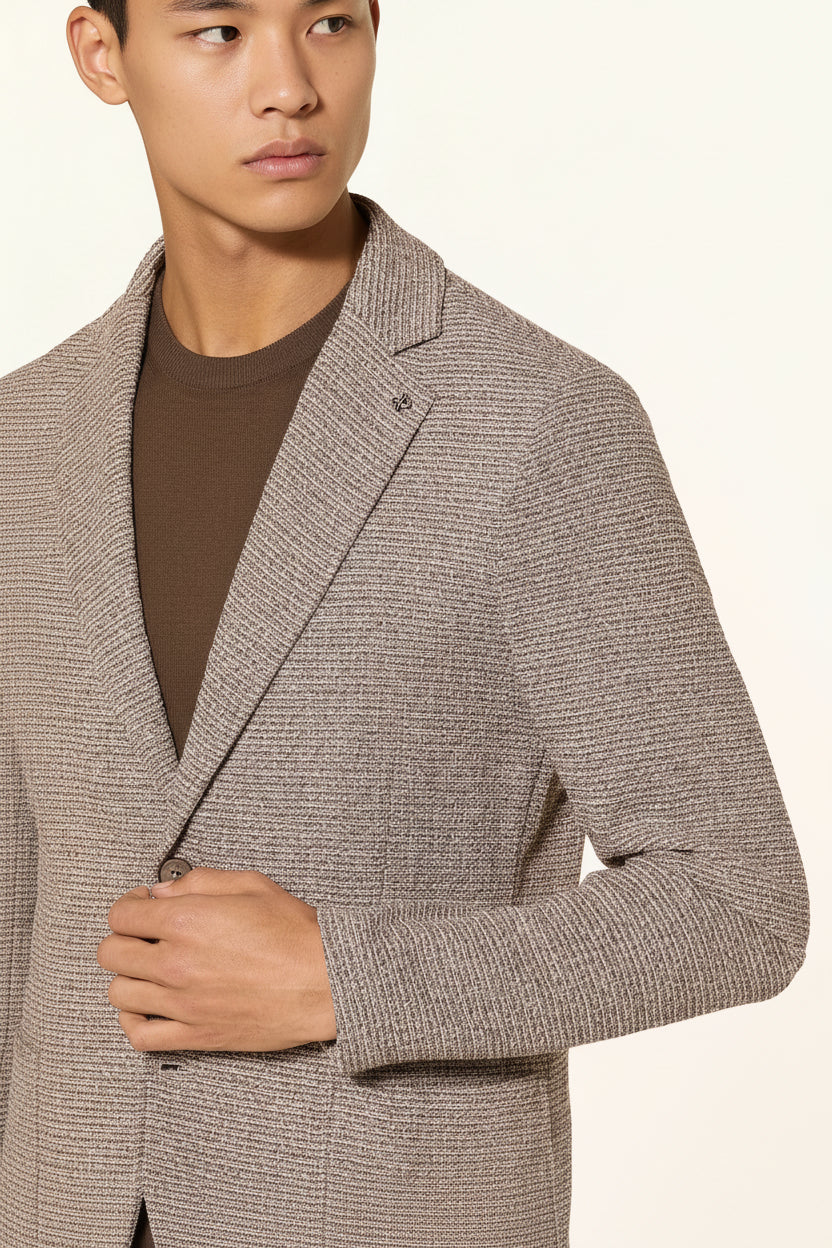 DISTRETTO12 GA1558T0696DD000025 JACKET REGI JERSEY TESSUTO OPERATO
