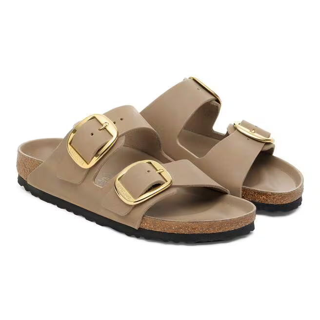 BIRKENSTOCK 1030395 Arizona Big Buckle tabacco brown Oiled Leather