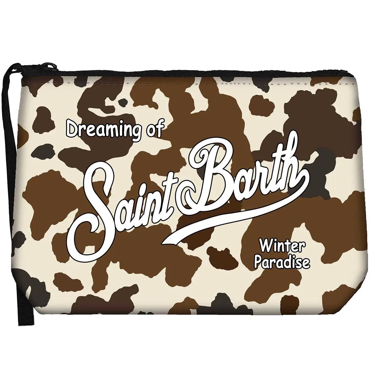 Pochette Aline W Cow Skin MC2 Saint Barth - Dettaglio laccio da polso