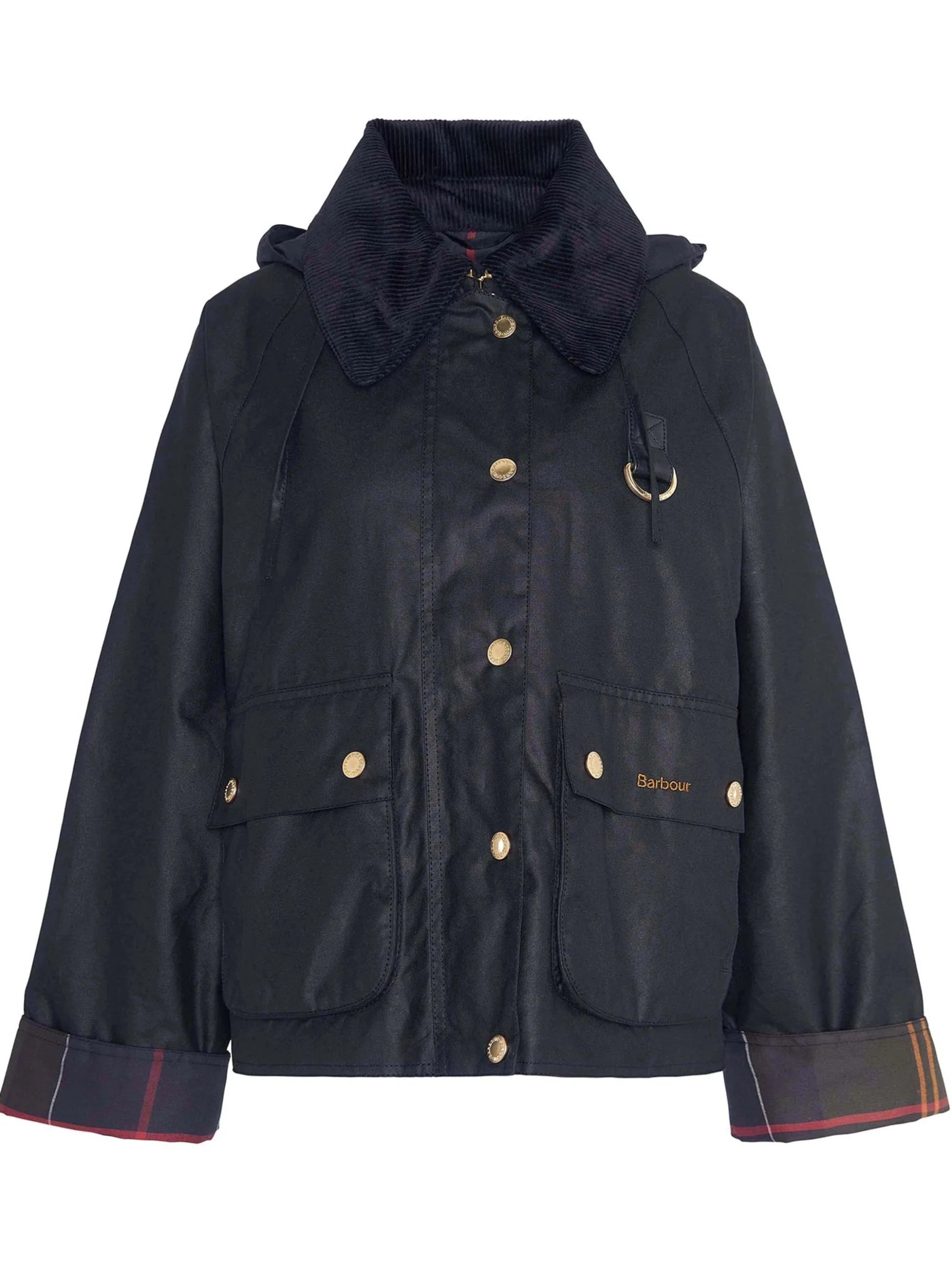 BARBOUR LWX1397BK91  JACKET REIGHTON SPEY WAX - Atelier Fratelli Carbè