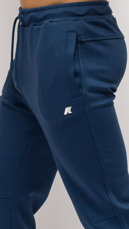 Pantaloni sportivi K-WAY Micka Light Space, in tessuto leggero, con dettagli in stile casual e sportivo, colore chiaro.