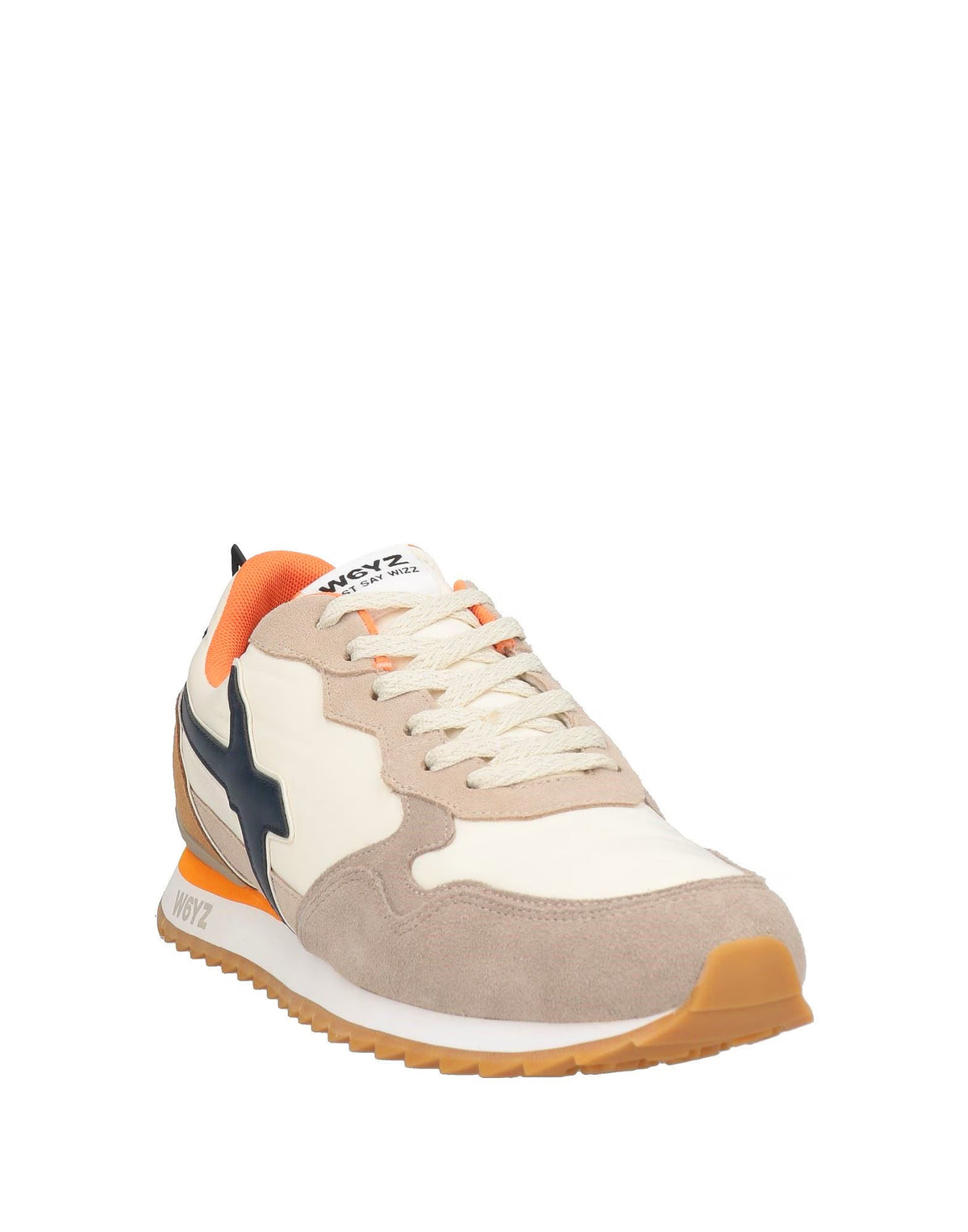 W6YZ 1D63 SNEAKER JET-M. TAUPE-WHITE-NAVY by W6YZ