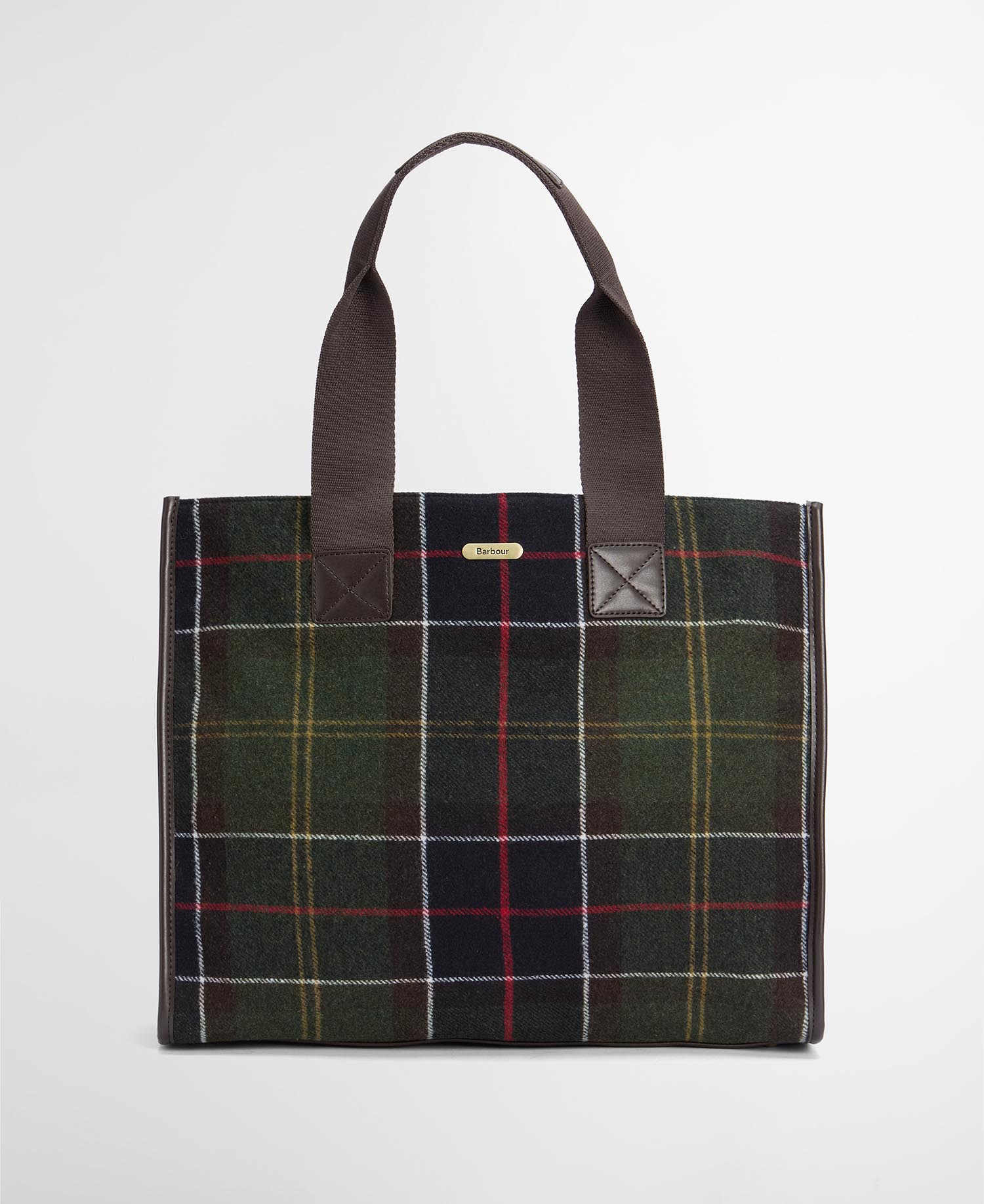 BARBOUR LBA0424 BARRIL TARTAN TOTE