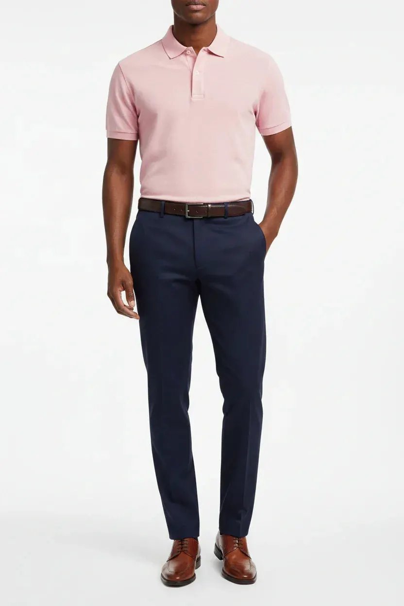 BERWICH MORELLO CRASOSILK NAVY TROUSER TX AMERICA by BERWICH