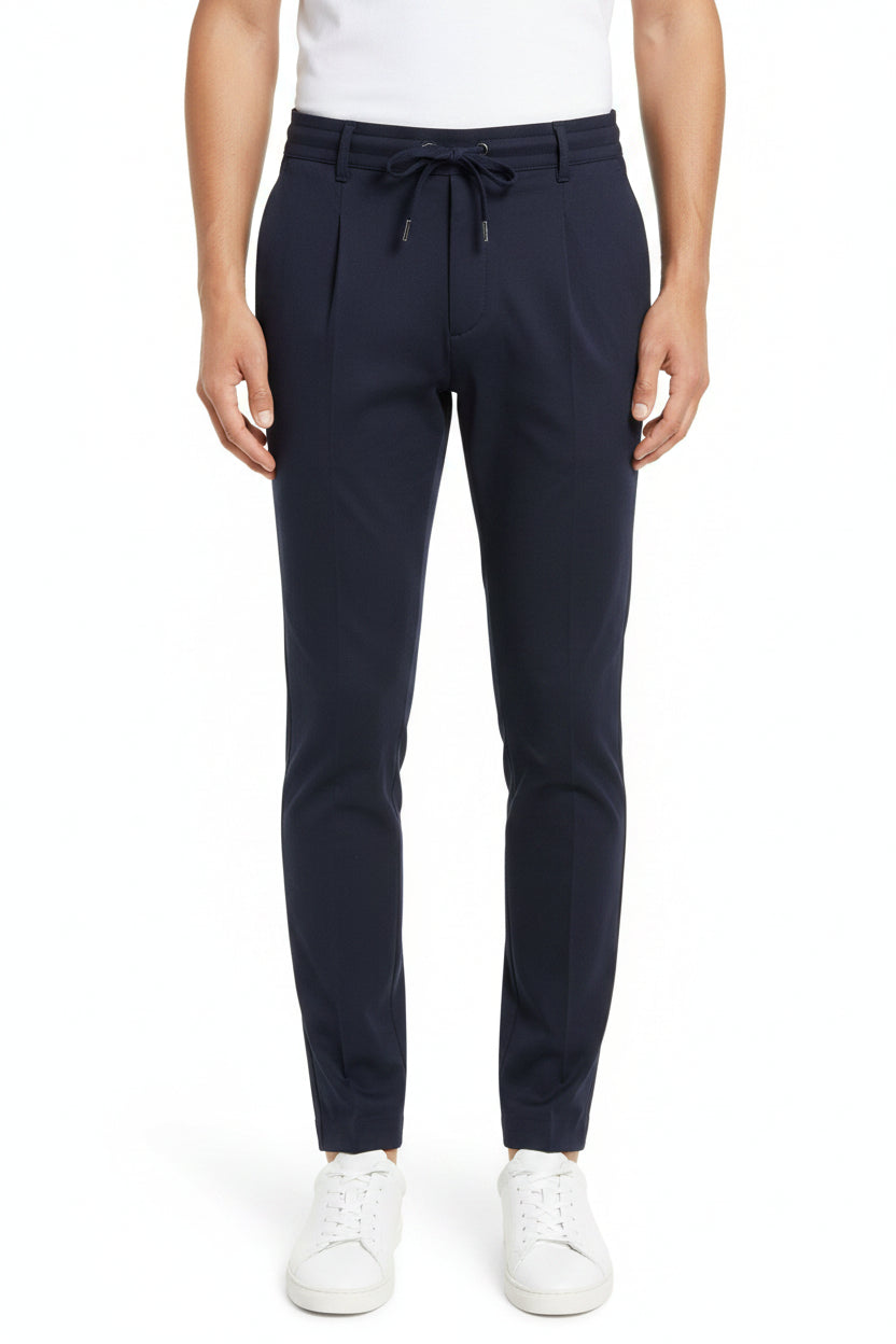 DESIGNERS01 MES2695 TROUSER PANTLACCIO PINCES . MILANO JERSEY