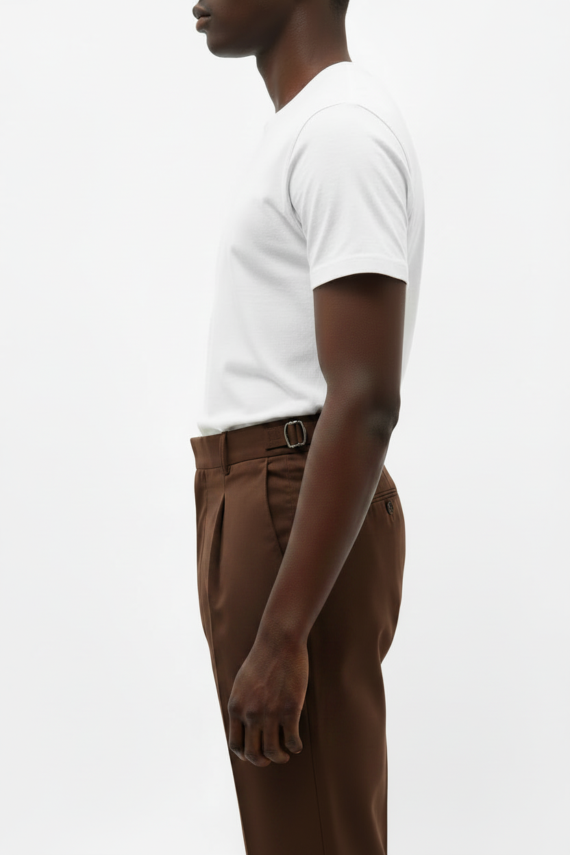 DESIGNERS01 MES2679 PALERMO TROUSER PINCES .F.DO 16 TELA PARACADUTE