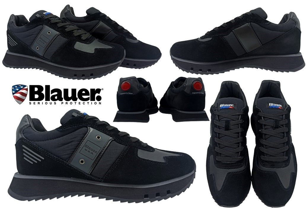BLAUER F4TOKYO 001/TAS/BLK SNEAKERS