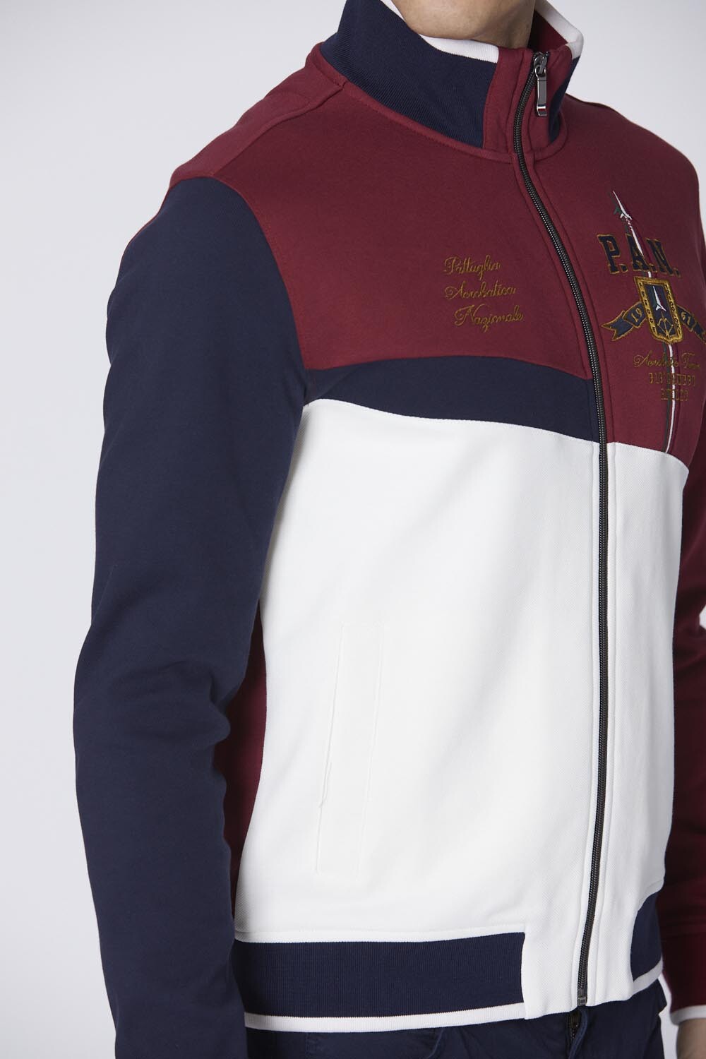 AERONAUTICA MILITARE Felpa Centro Sportivo in cotone