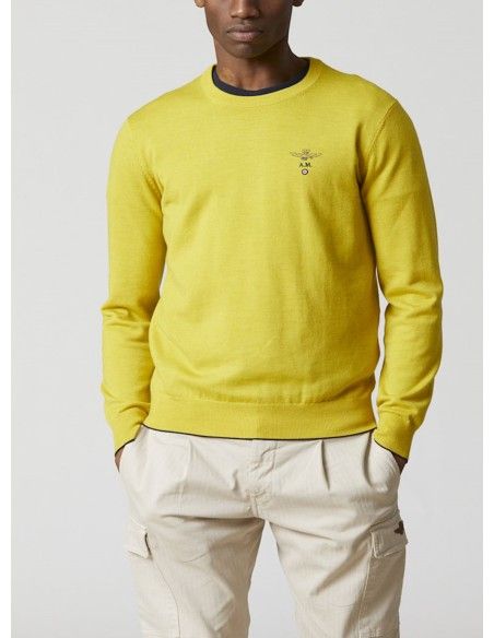AERONAUTICA MILITARE MA1388L415 57510 MAGLIA MERINOS