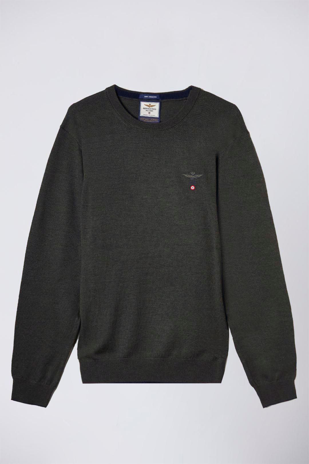 AERONAUTICA MILITARE MA1388L415 17259 MAGLIA MERINOS