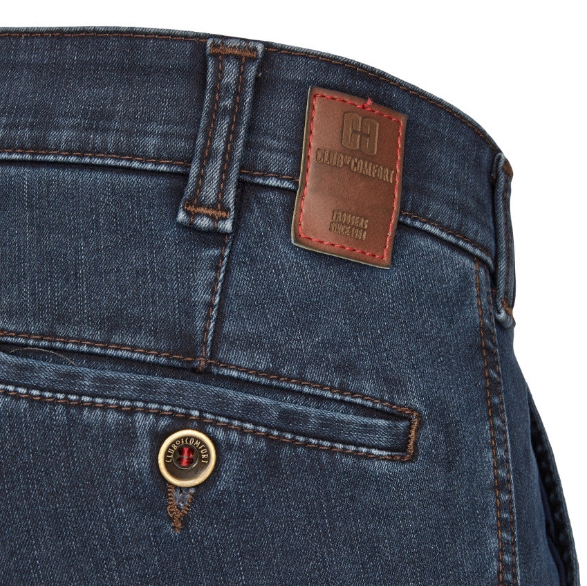 CLUB OF COMFORT GARVEY 6822 PANT DENIM THERMOLITE