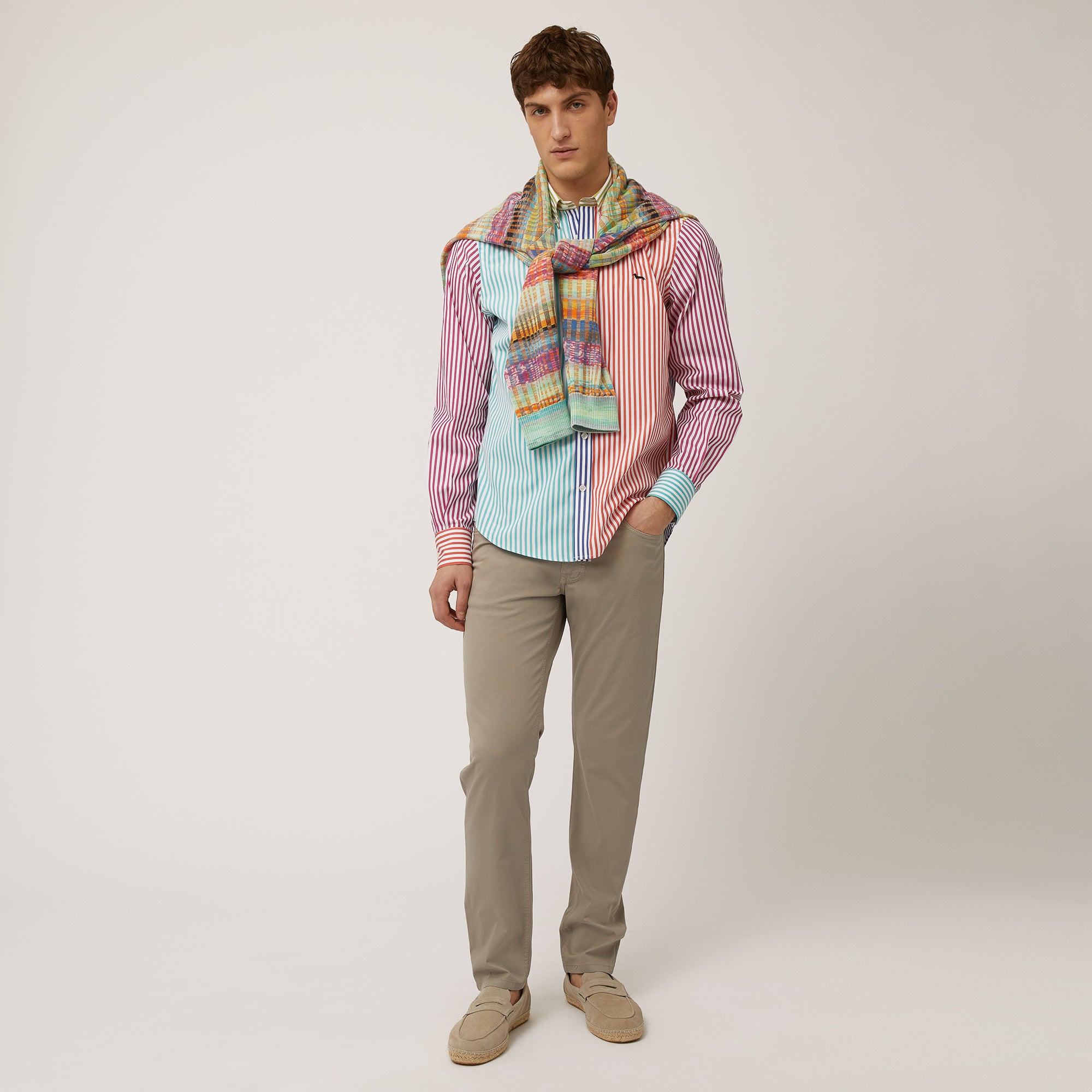 Harmont&Blaine CRN006013152M PATCHWORK 6 TESSUTI
