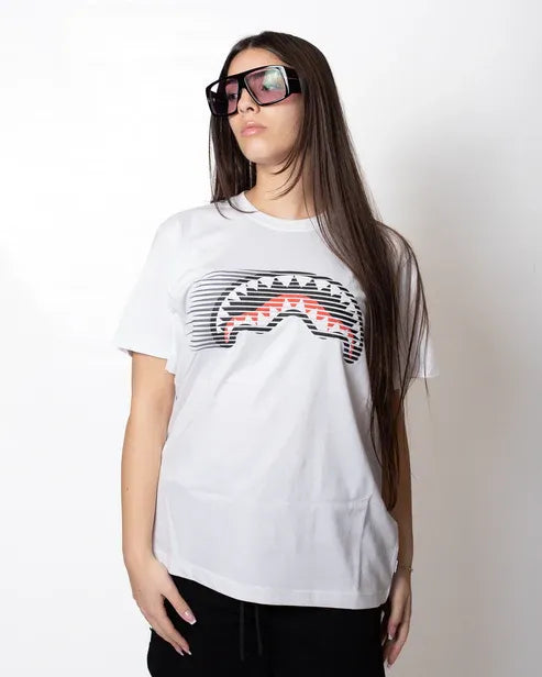 SPRAYGROUND SP721WHT FASTEST SHARK REGULAR T-SHIRT