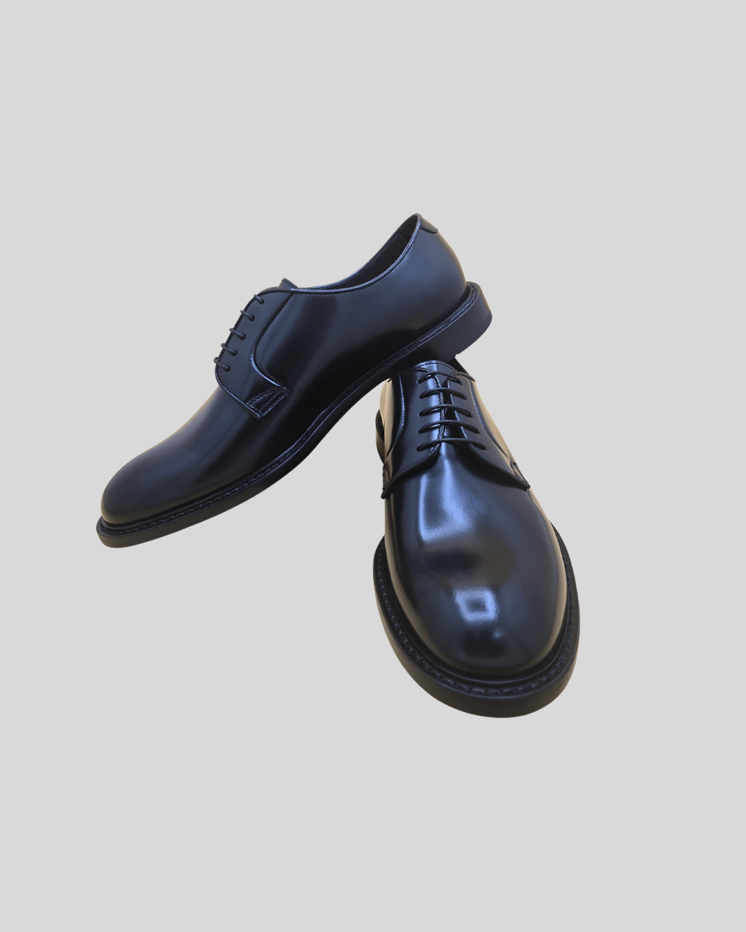 DOUCAL'S DU3421THOMUF269NN00 DERBY CU SPAZZOLATO NERO F.DO NERO