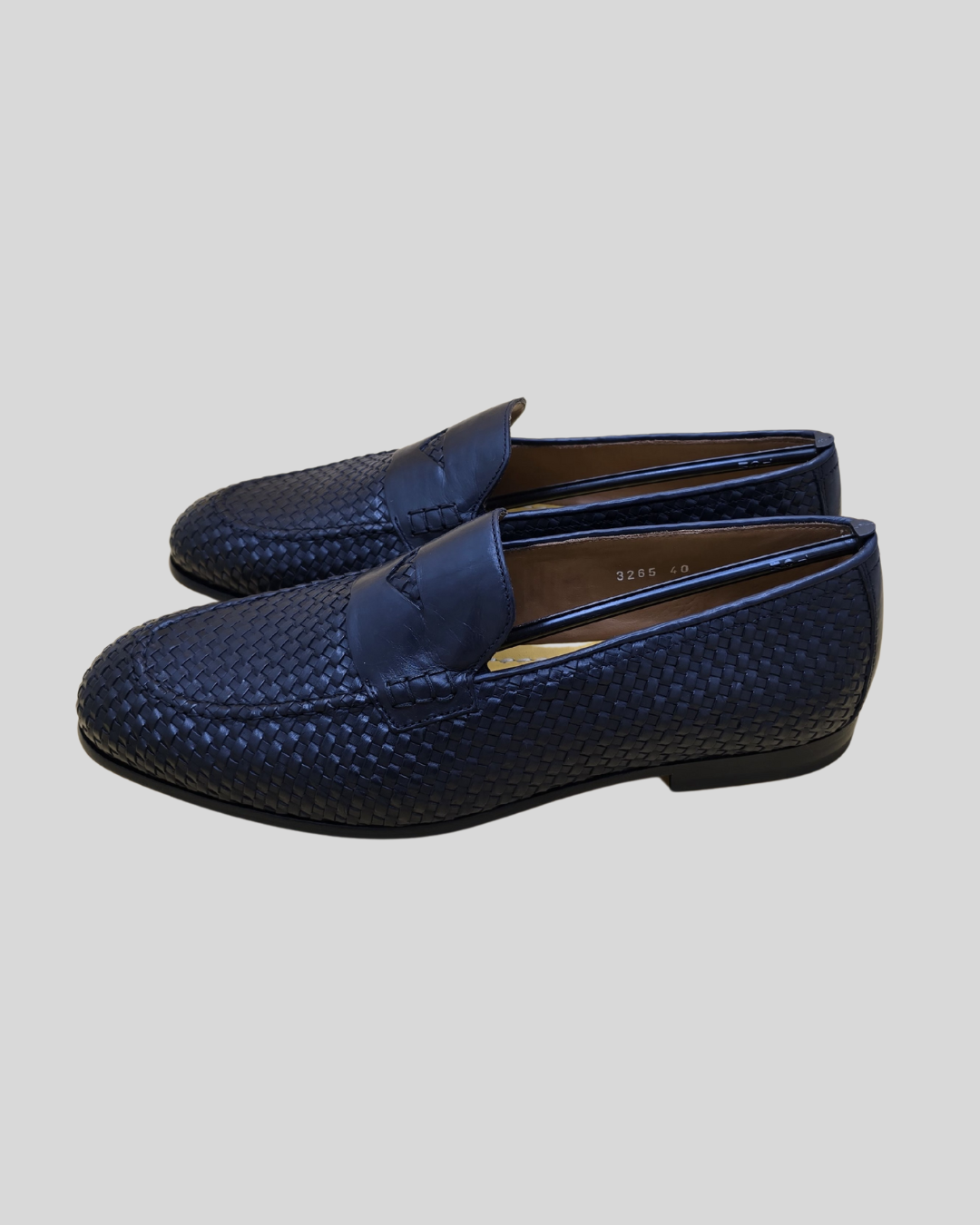 DOUCAL'S DU3265PANNUF262NB00  LOAFER PENNY ADLER INTRECCIO PELLE - Atelier Fratelli Carbè