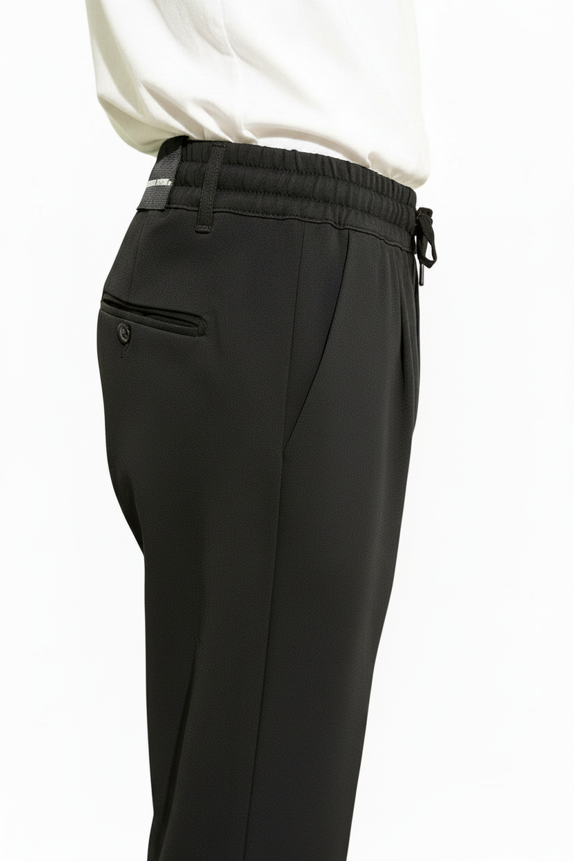 DESIGNERS01 MES2695 TROUSER PANTLACCIO PINCES . MILANO JERSEY