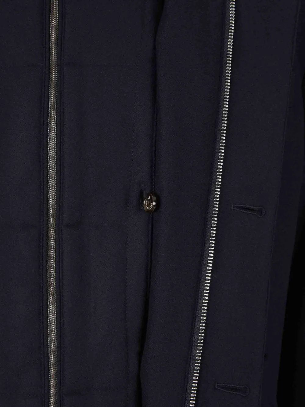 Cappotto Montecore F11MUCX 740-185 - Particolare imbottitura, colore Dark Blue