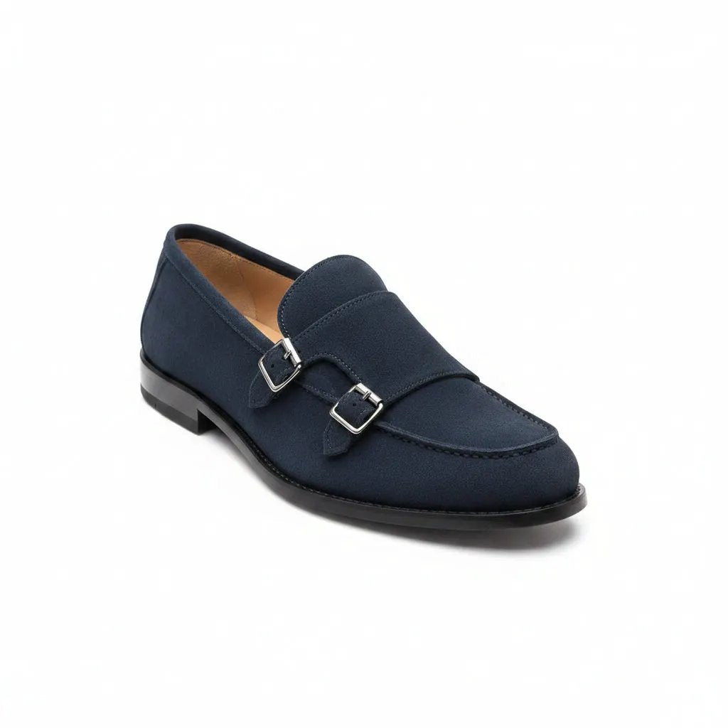 MARECHIARO 7780 BLU LOAFER CAMOSCIO by MARECHIARO