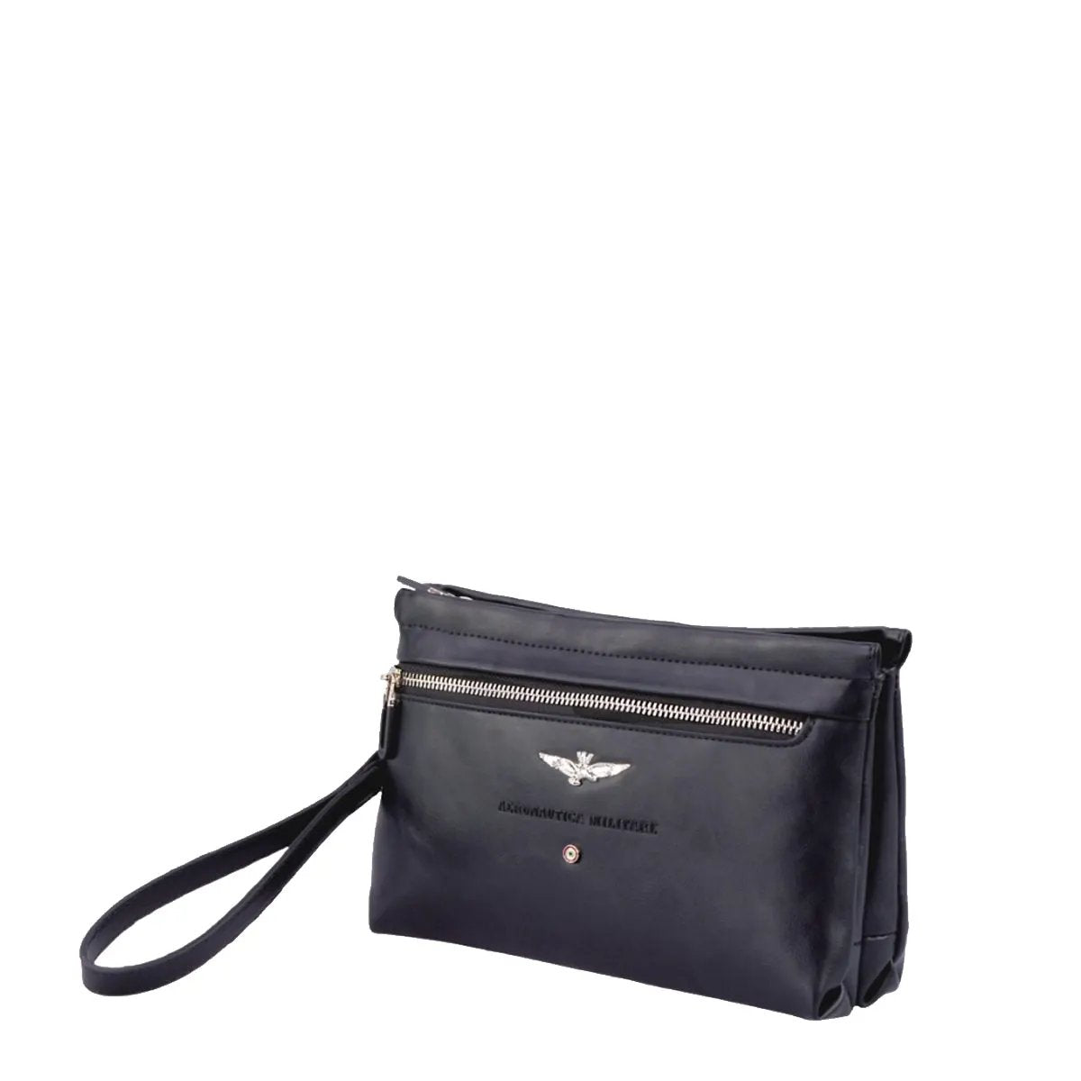 Aeronautica Militare Pochette Clutch AM560 Nero - Vista frontale
