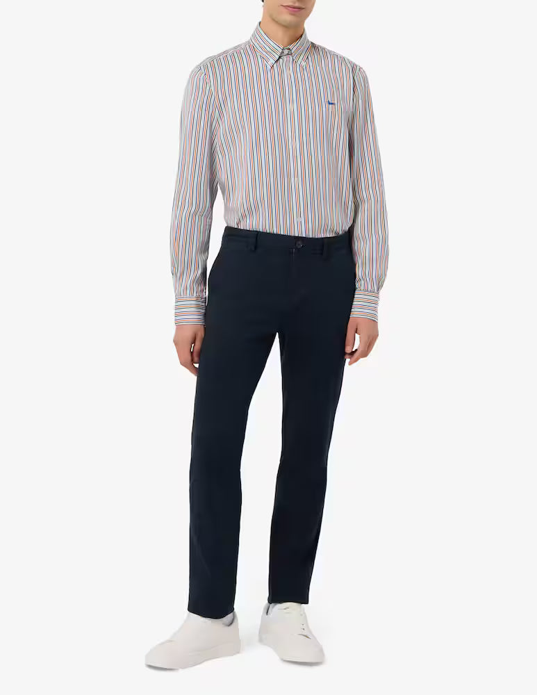 Harmont&Blaine CRP011013493B 416 SHIRT CAMICIA 2 TES CONTRASTI INTERNI - Atelier Fratelli Carbè