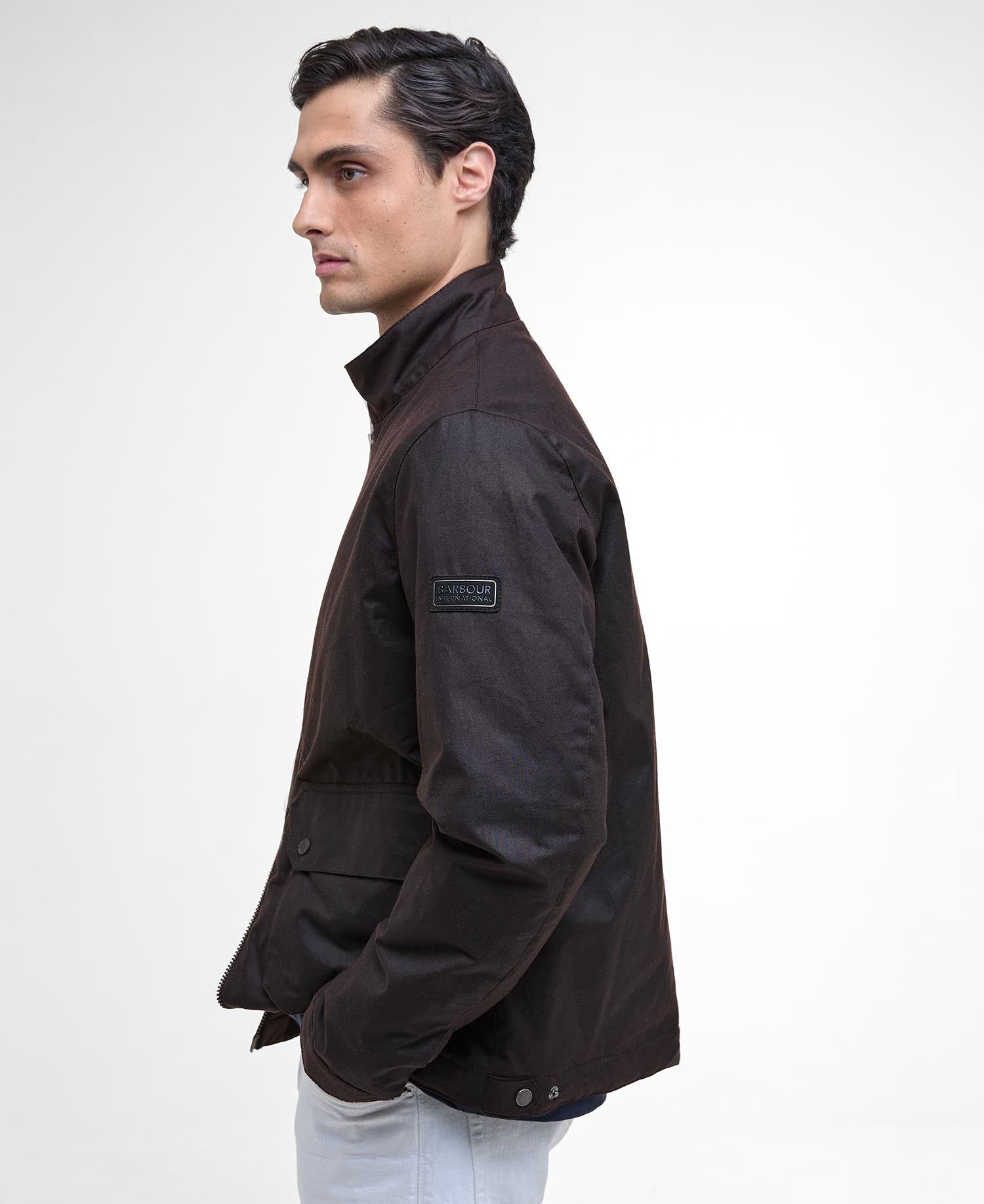 BARBOUR MWX2384RU91 LUTLAW HARRINGTON WAX JACKET