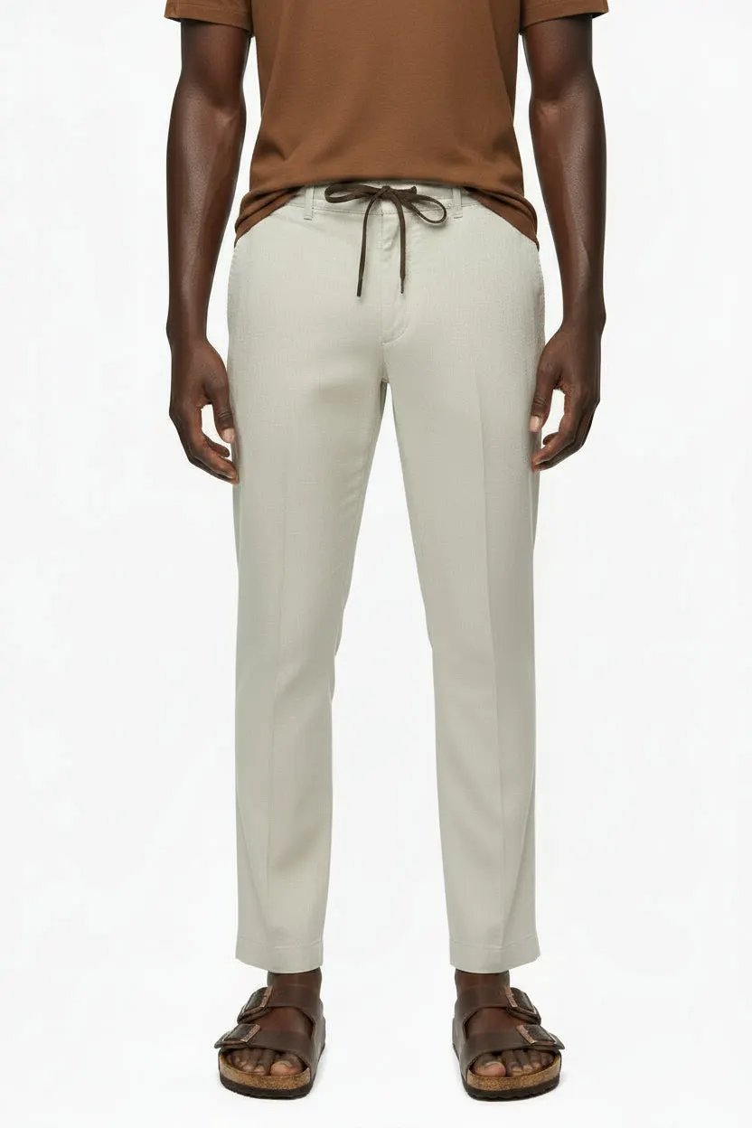 DESIGNERS01 ME2631 TROUSER PANTLACCIO CON ELASTICO by DESIGNERS01
