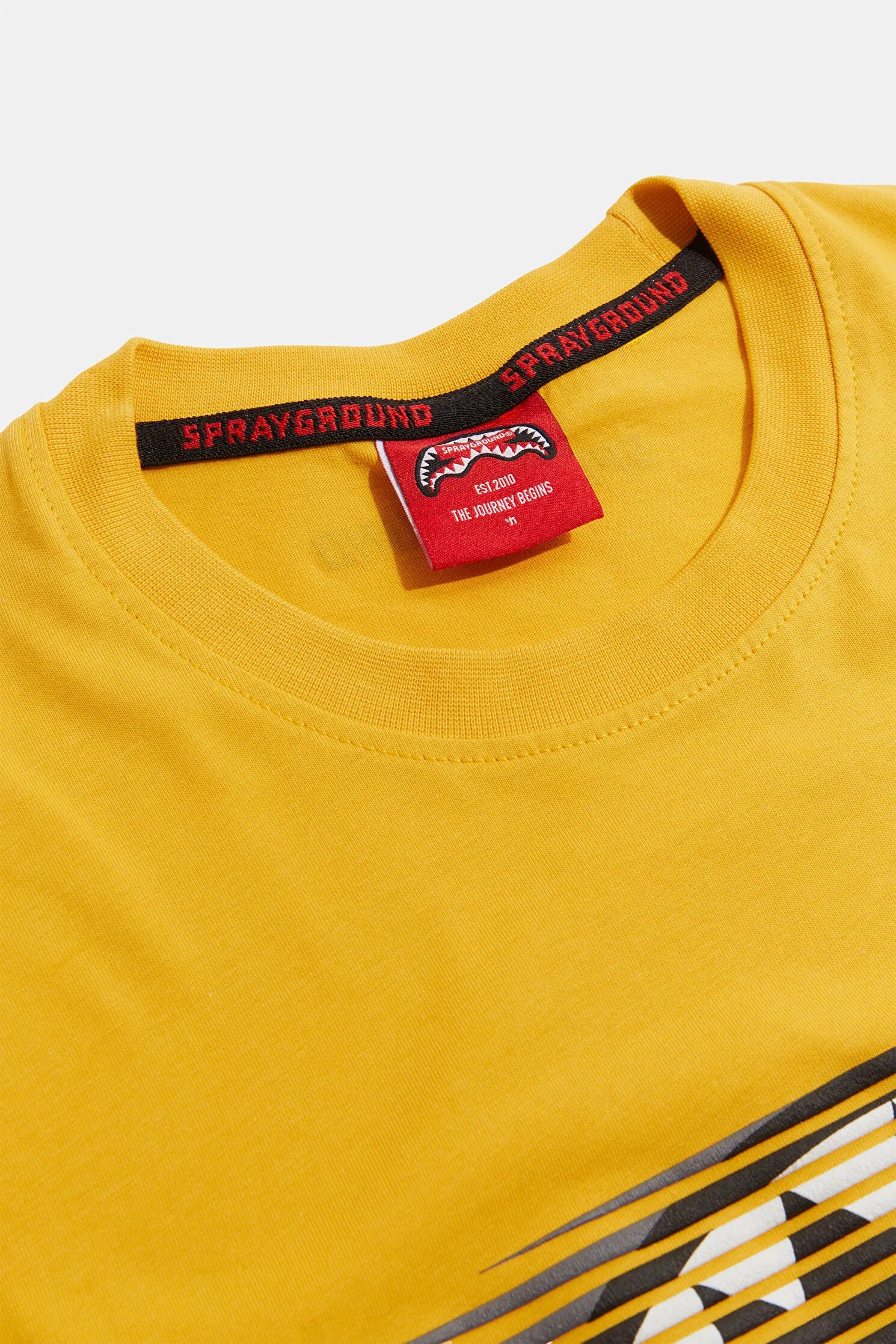Sprayground Fastest Shark T-Shirt Uomo Regular Cotone