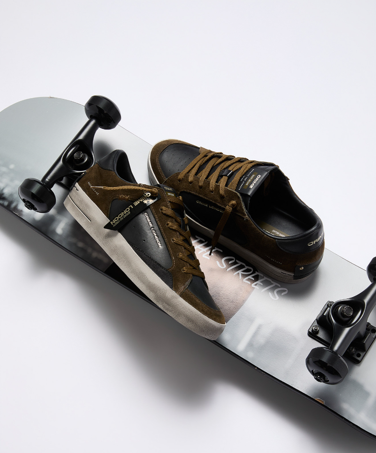 CRIME LONDON SK8 10107AA.80 SNEAKER by CRIME LONDON