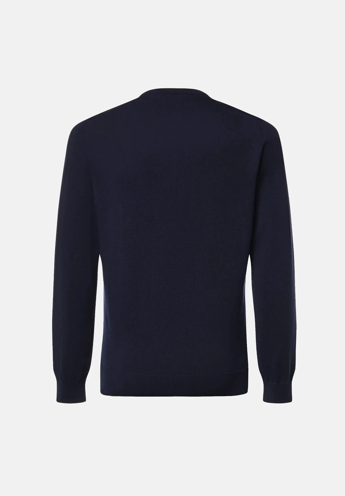 Pullover Girocollo Uomo Lacoste Blu Navy AH3225 166 - Vista posteriore