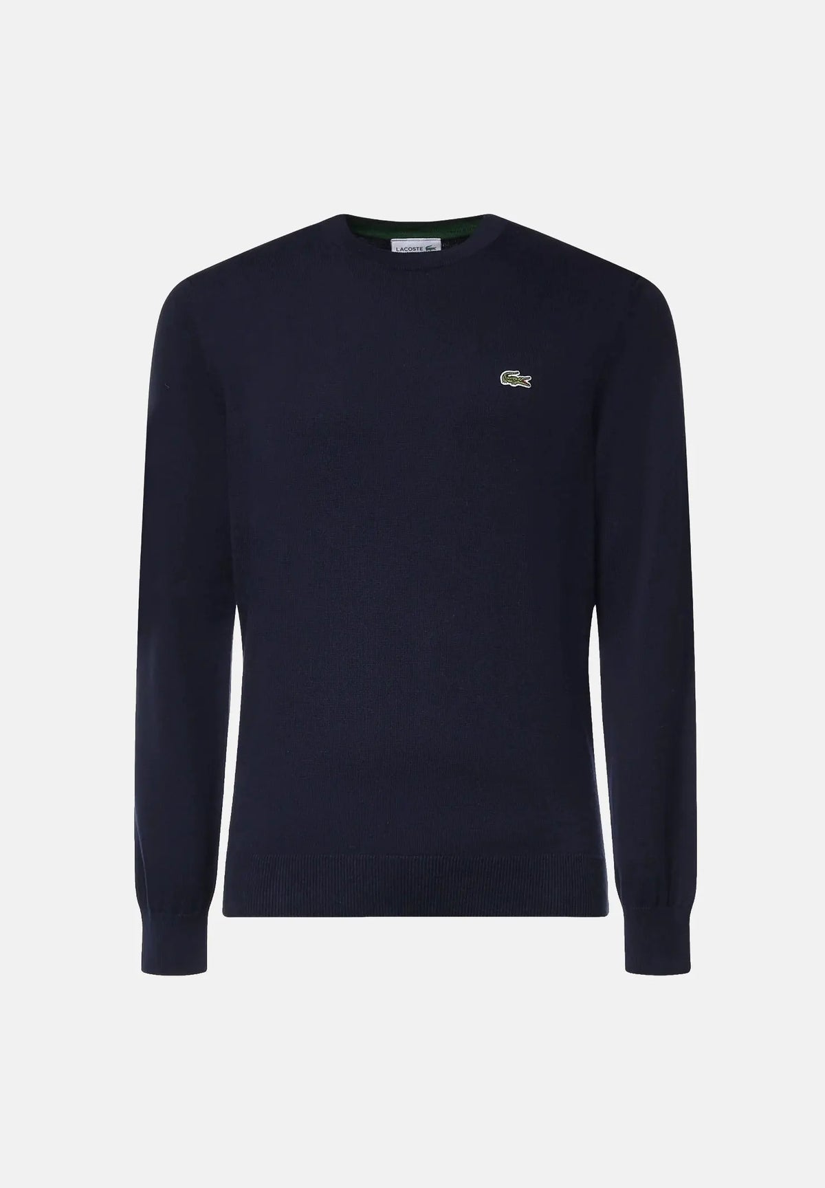 Pullover Girocollo Uomo Lacoste Blu Navy AH3225 166 - Vista frontale
