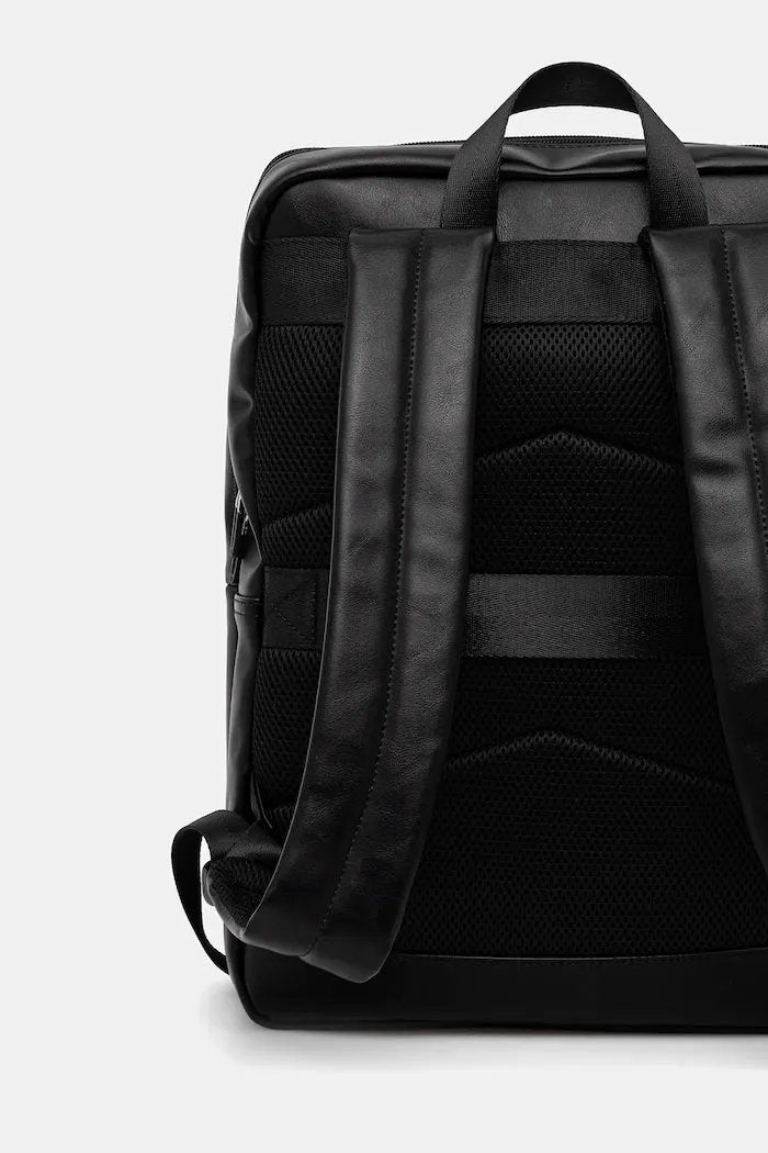 Zaino Aeronautica Militare nero AM564, vista laterale