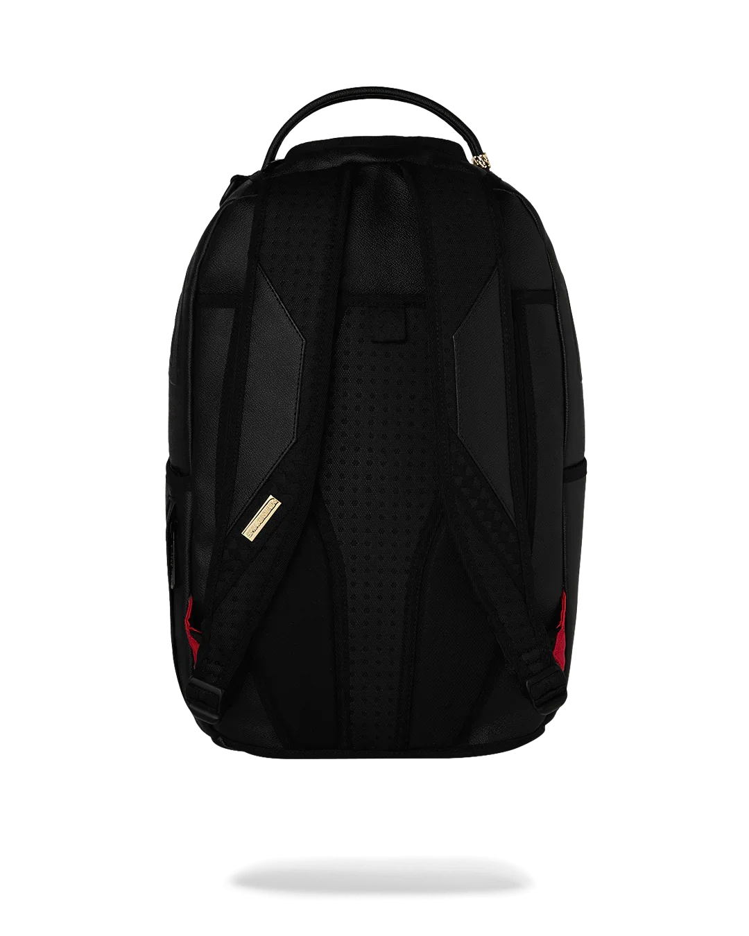 Zaino nero uomo elegante con spallacci regolabili, stile moderno, tessuto tecnico