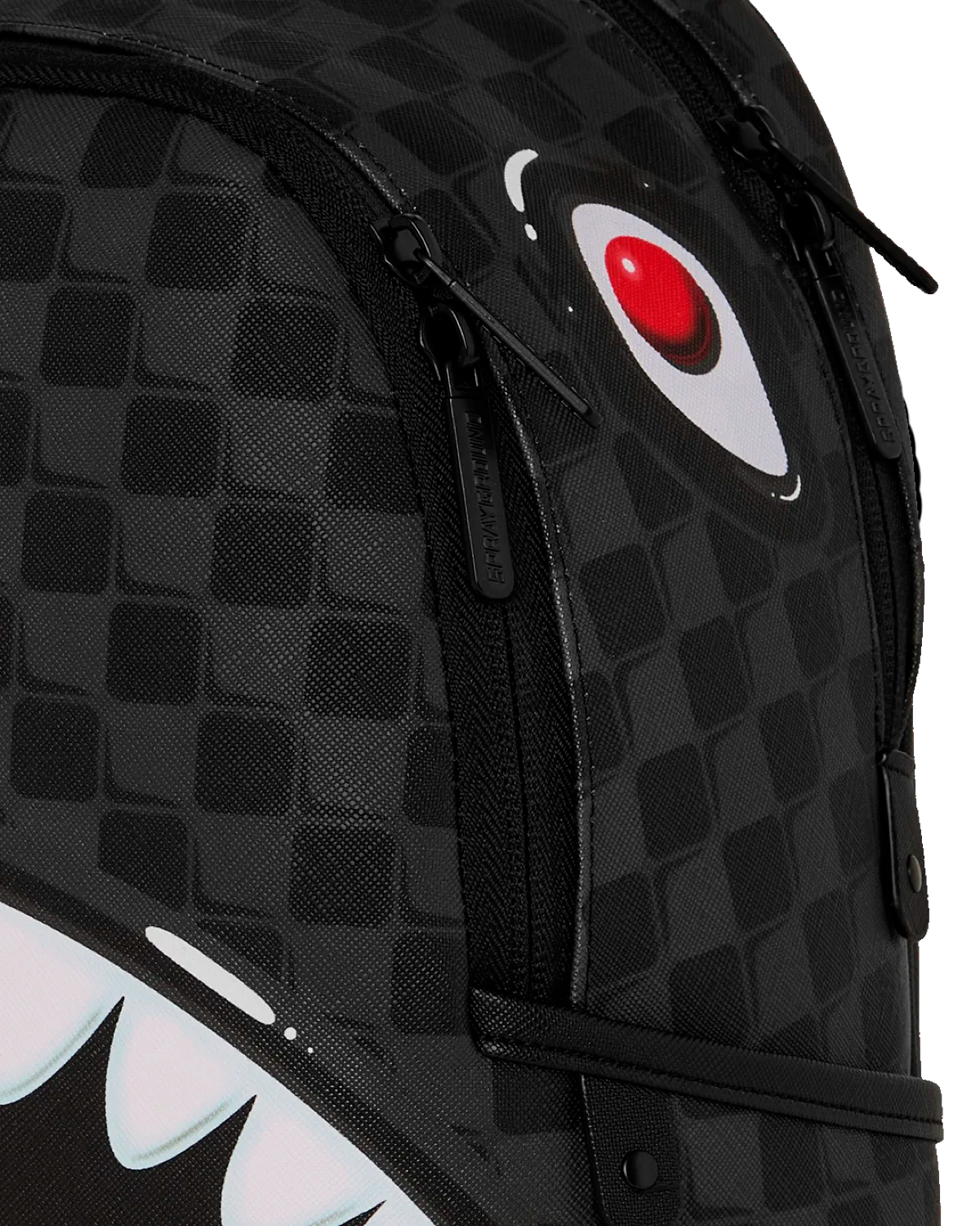 SPRAYGROUND B8943 BACKPACK SHARKS IN PARIS BALLOON BLACK SAVAGE BACKPACK