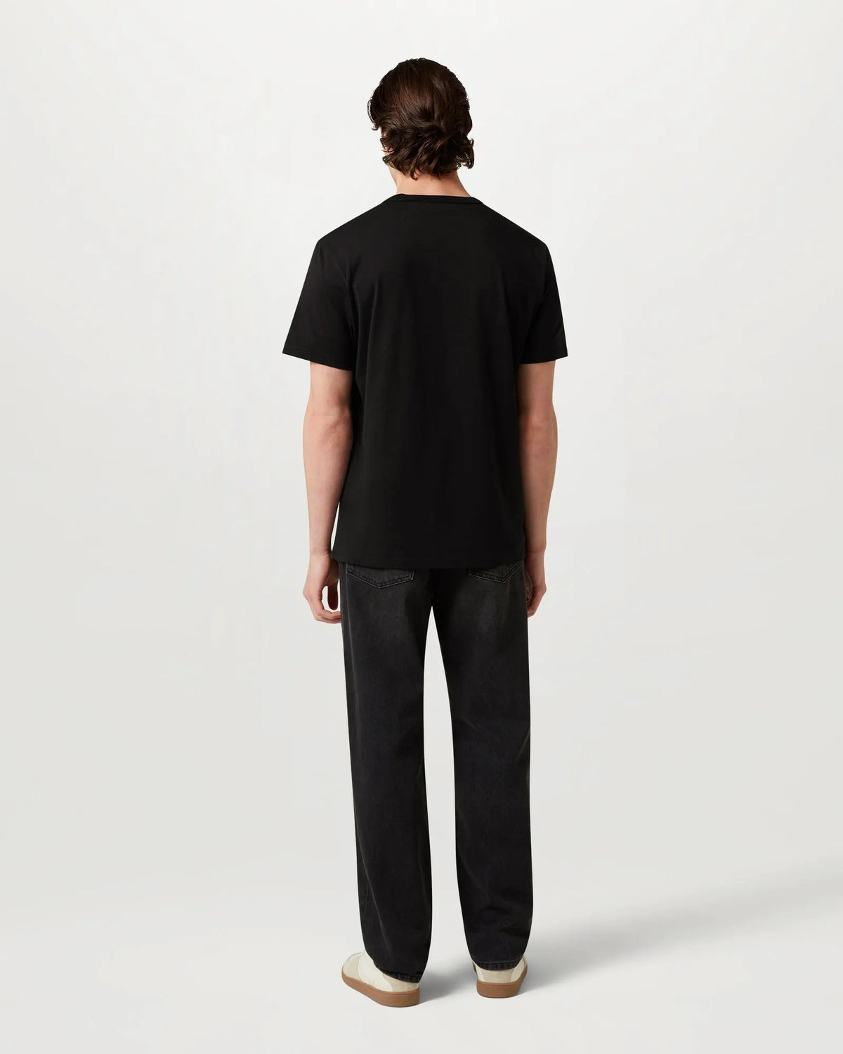 T-shirt con logo Belstaff colore Nero - Vista posteriore