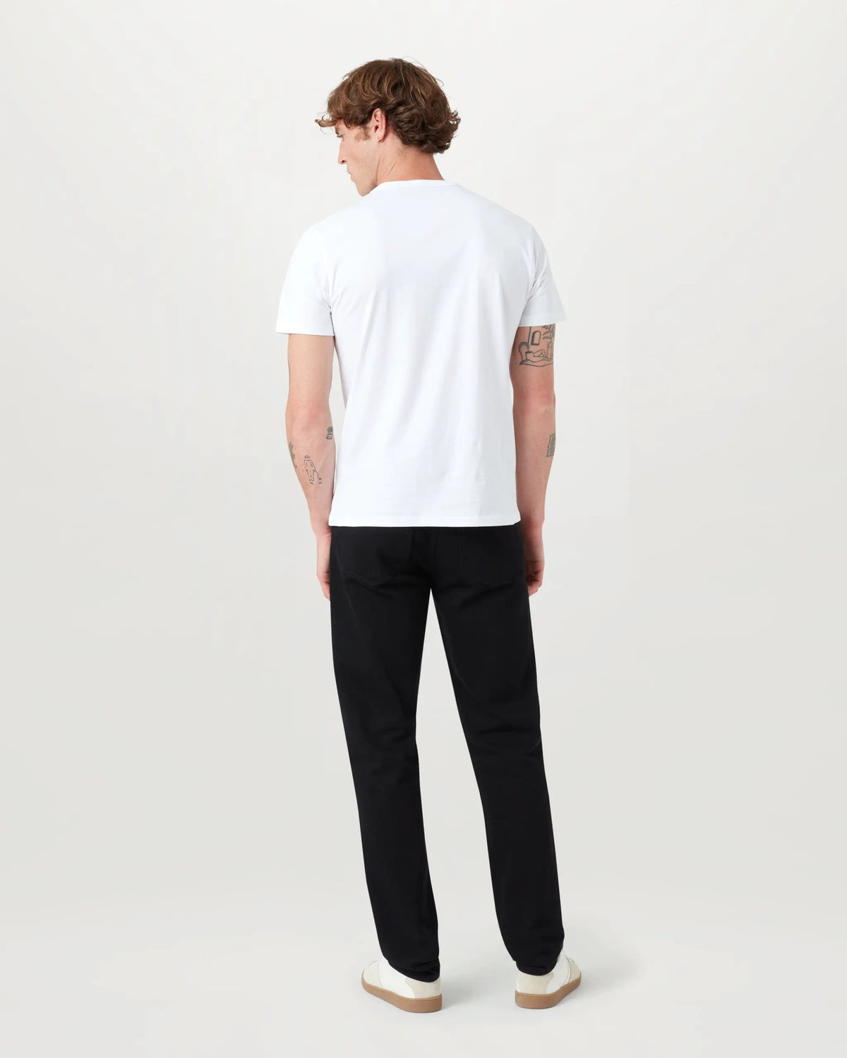 T-shirt con logo Belstaff colore Bianco - Vista posteriore