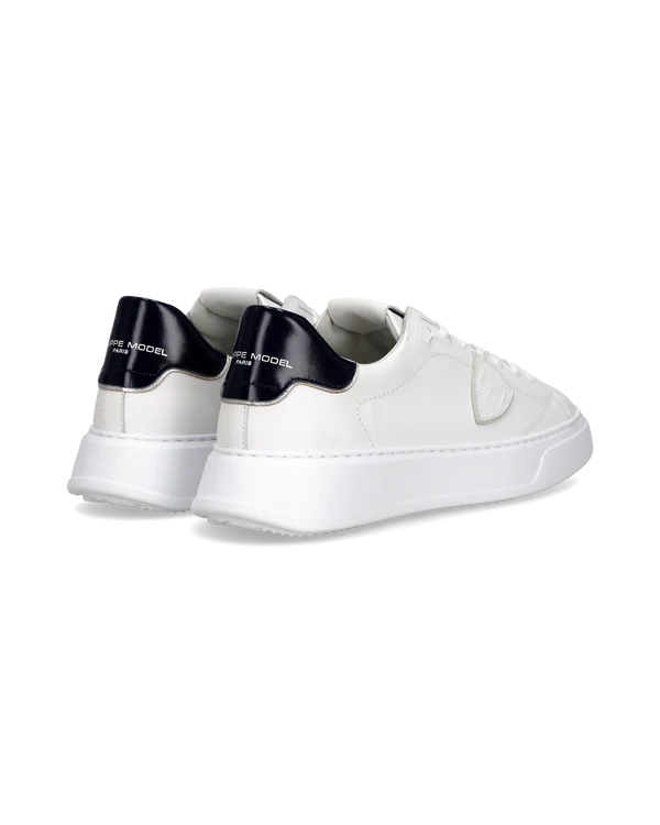 Sneaker Philippe Model Temple Low Uomo con design in tessuto e dettagli in pelle, stile casual e moderno.