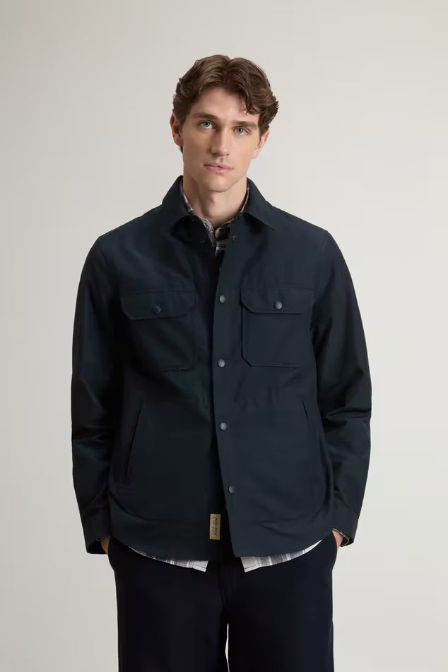 WOOLRICH CFWOOS0186MRUT3662 SHIRT LIGHT RAMAR OVERSHIRT by WOOLRICH