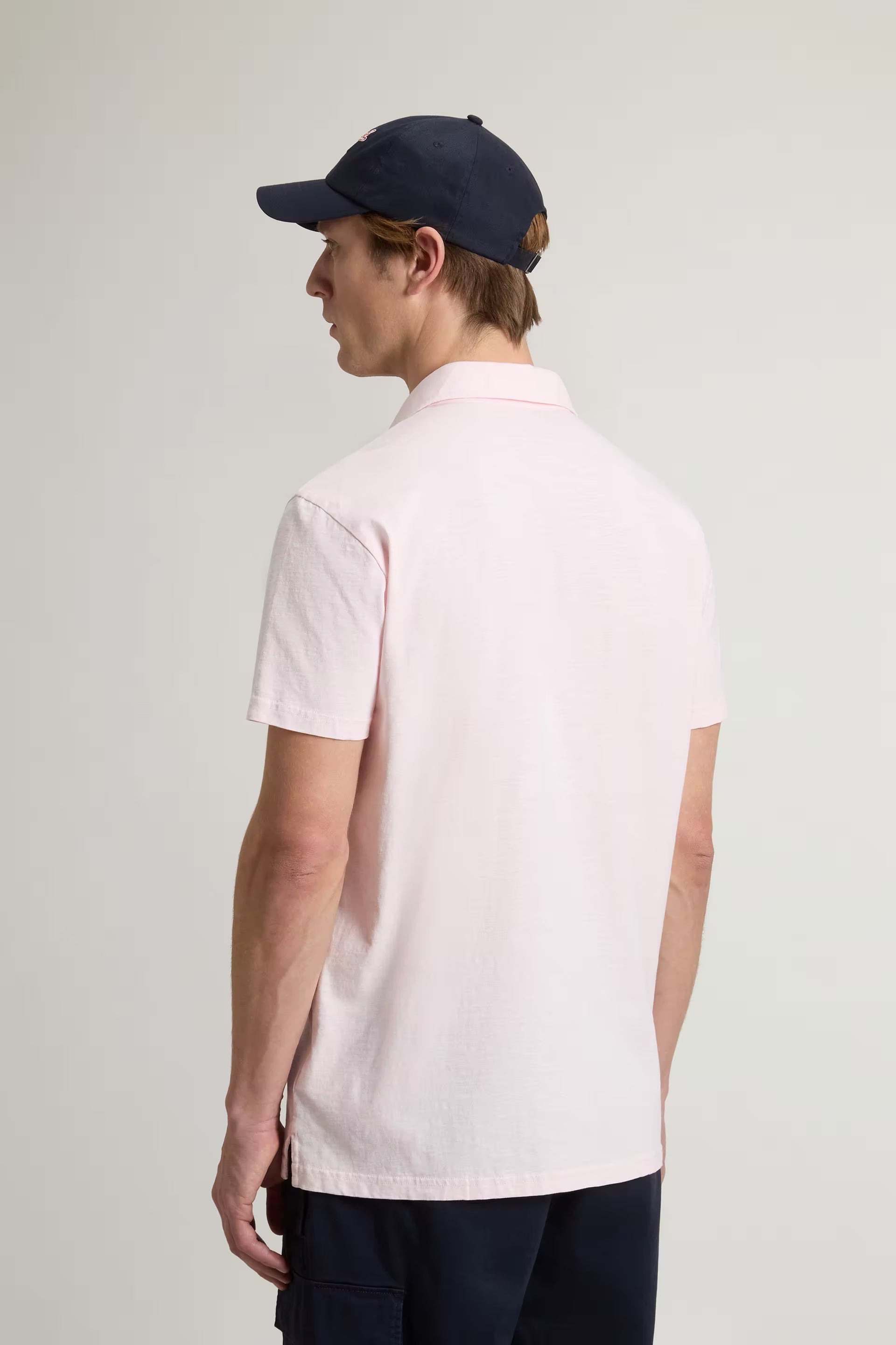 WOOLRICH CFWOPO2004MRUT4061 4316 POLO SLUB LOGO POLO JERSEY
