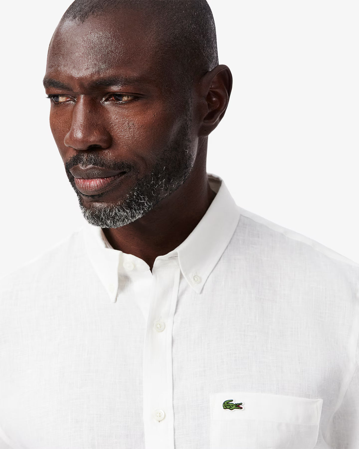 LACOSTE CH5692 001 Camicia di lino regular fit by LACOSTE