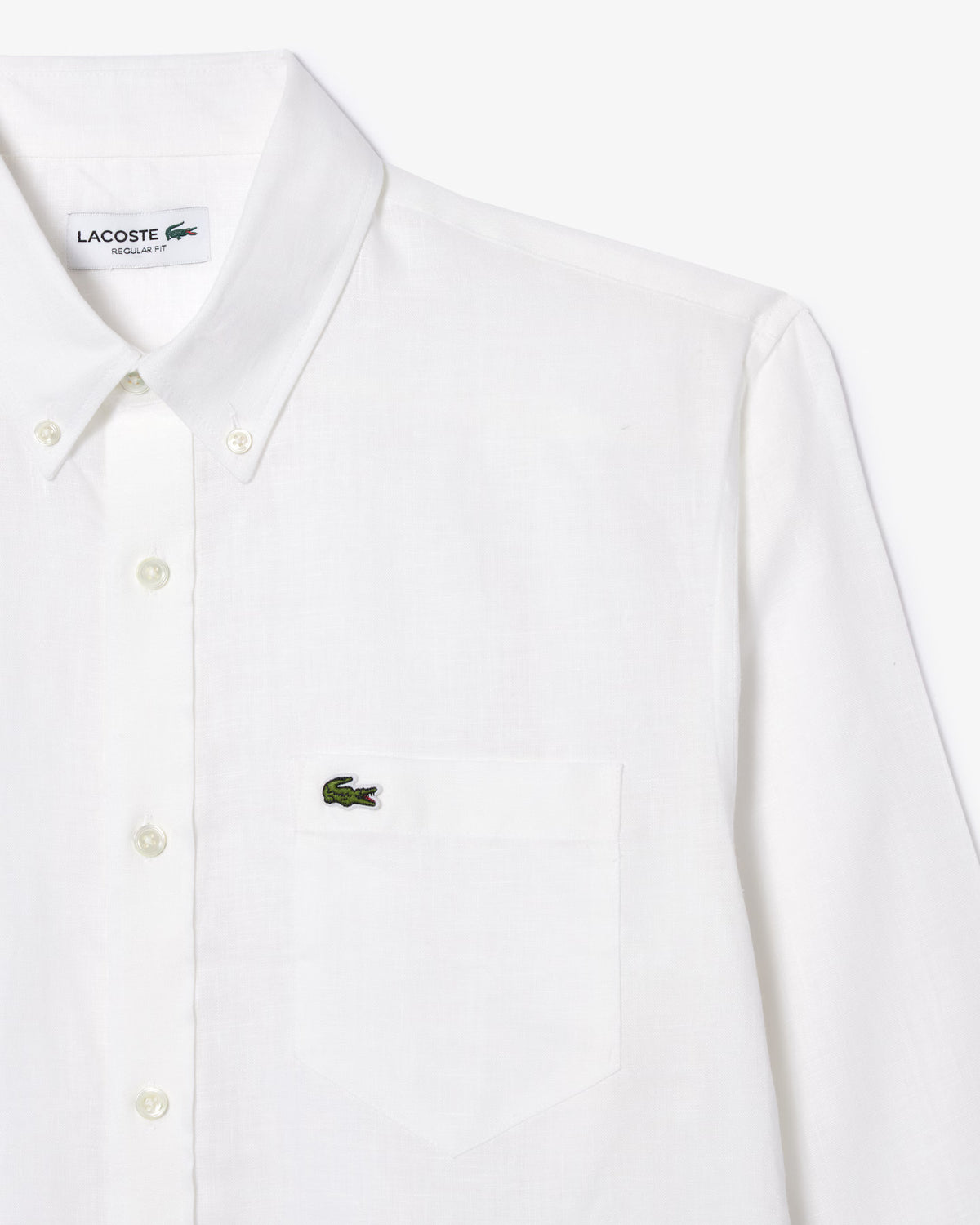 LACOSTE CH5692 001 Camicia di lino regular fit by LACOSTE