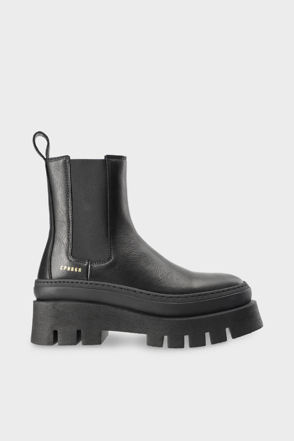COPENHAGEN CPH686 ANKLE BOOT VITELLO BLACK/BLACK