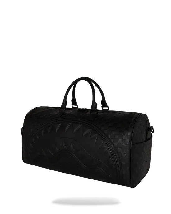 SPRAYGROUND D9507 RAISED CHECK DUFFLE by SPRAYGROUND