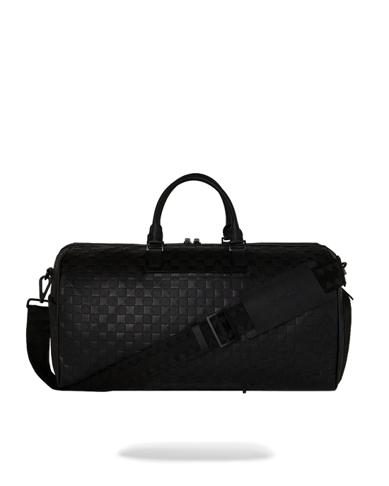 SPRAYGROUND D9507 RAISED CHECK DUFFLE