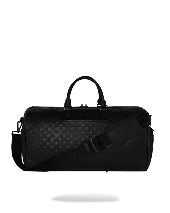 SPRAYGROUND D9507 RAISED CHECK DUFFLE by SPRAYGROUND