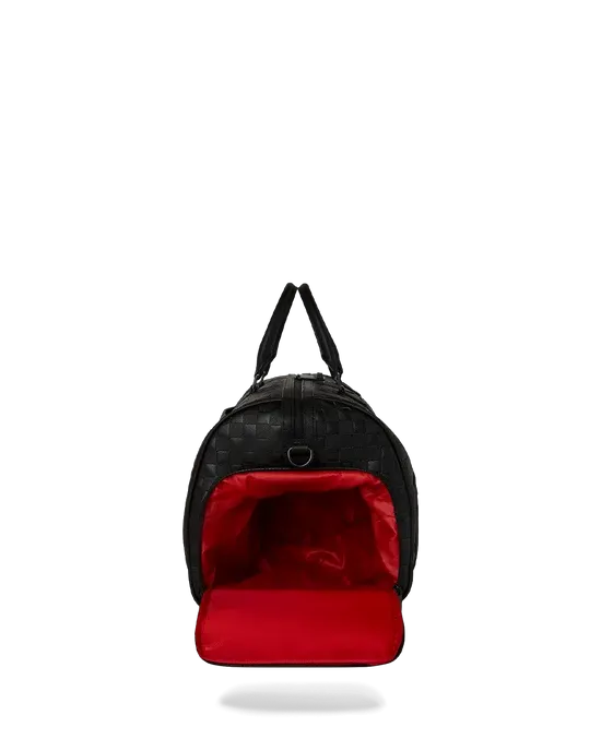 SPRAYGROUND D9507 RAISED CHECK DUFFLE by SPRAYGROUND