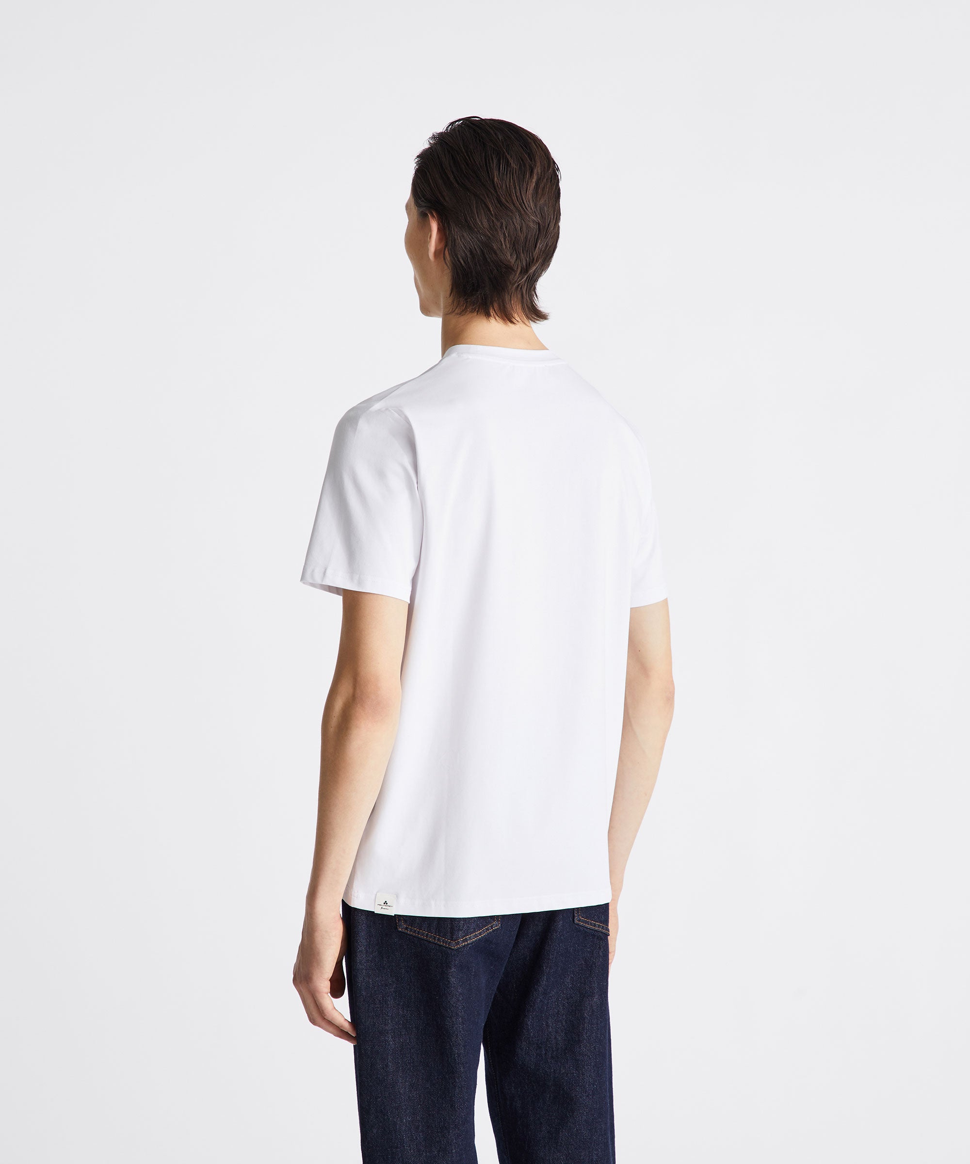 Peuterey Perran T-Shirt Basic Uomo Cotone Premium Bianco
