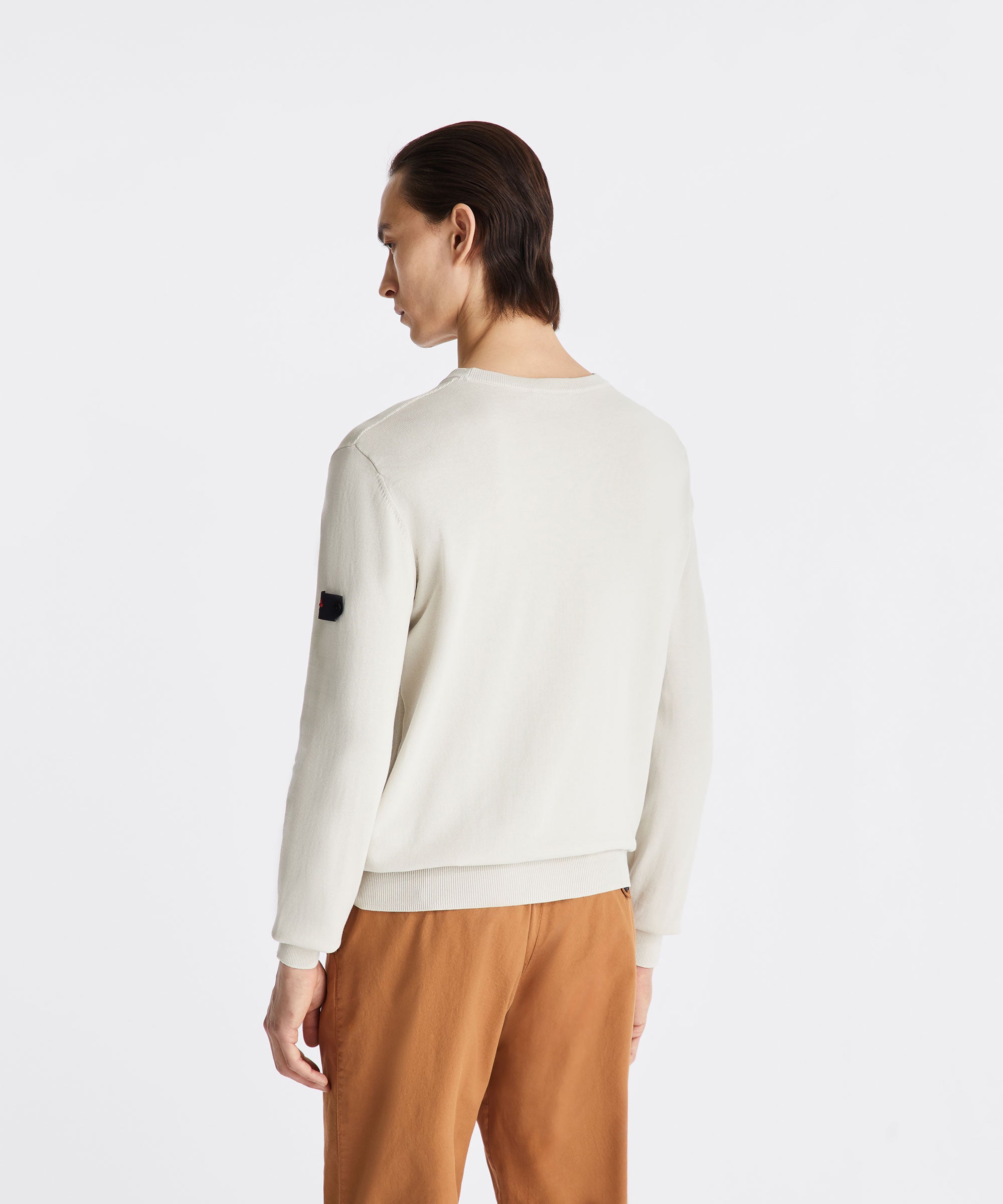 Maglia in maglia PEUTEREY Ganna 03, colore bianco con dettagli eleganti, tessuto morbido e stile casual sofisticato.