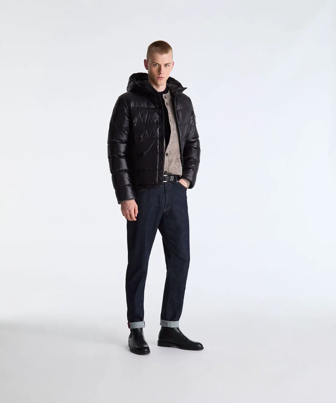 PEUTEREY PEU5981 NER BLOUSON JACKET HONOVA LKS GRS LINEAR 05 by PEUTEREY